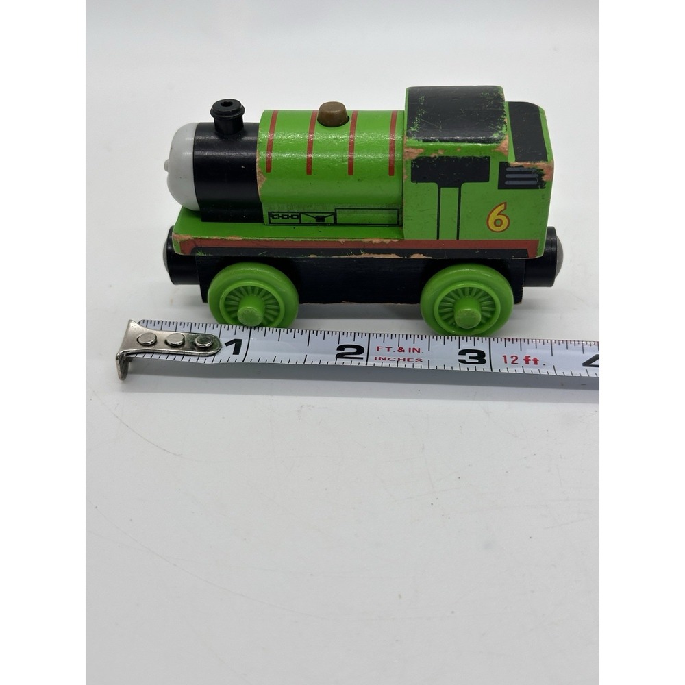 Thomas & Friends Wooden Railway Percy #6‎ Engine Learning Curve Train